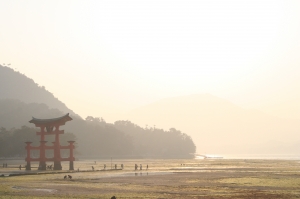 Sonnenuntergang, Miyajima, Japanese island - High quality royalty free images resources for commercial and personal uses. No payment, No sign up.