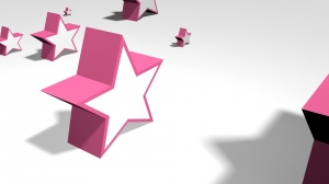 Stars,  3D,  Pink - High quality royalty free images resources for commercial and personal uses. No payment, No sign up.