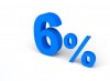 6%, 퍼센트, 세일 - 고해상도 원본 파일을 다운로드 하려면 클릭하세요.