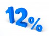 12%, 퍼센트, 세일 - 고해상도 원본 파일을 다운로드 하려면 클릭하세요.