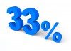 33%, 퍼센트, 세일 - 고해상도 원본 파일을 다운로드 하려면 클릭하세요.