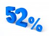 52%, Per cento, Vendita - Please click to download the original image file.