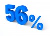 56%, Prozent, Verkauf - Please click to download the original image file.