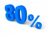 80%, Per cento, Vendita - Please click to download the original image file.