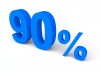 90%, Prozent, Verkauf - Please click to download the original image file.
