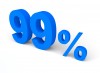 99%, Процент, Продажа - Please click to download the original image file.