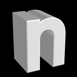n, キャラクター, アルファベット - 高解像度3Dイメージ、グラフ、白背景、イラスト、ボタンなどすべて無料・会員登録必要なし・商業用利用可能