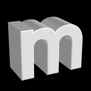 m, キャラクター, アルファベット - 高解像度3Dイメージ、グラフ、白背景、イラスト、ボタンなどすべて無料・会員登録必要なし・商業用利用可能