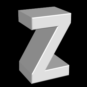 Z, キャラクター, アルファベット - 高解像度3Dイメージ、グラフ、白背景、イラスト、ボタンなどすべて無料・会員登録必要なし・商業用利用可能