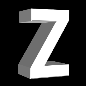 Z, キャラクター, アルファベット - 高解像度3Dイメージ、グラフ、白背景、イラスト、ボタンなどすべて無料・会員登録必要なし・商業用利用可能