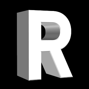 R, キャラクター, アルファベット - 高解像度3Dイメージ、グラフ、白背景、イラスト、ボタンなどすべて無料・会員登録必要なし・商業用利用可能