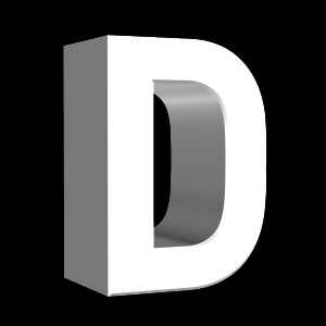 D, キャラクター, アルファベット - 高解像度3Dイメージ、グラフ、白背景、イラスト、ボタンなどすべて無料・会員登録必要なし・商業用利用可能