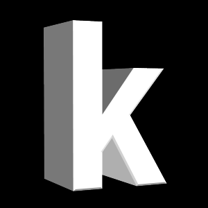 k, キャラクター, アルファベット - 高解像度3Dイメージ、グラフ、白背景、イラスト、ボタンなどすべて無料・会員登録必要なし・商業用利用可能