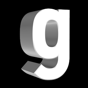 g, キャラクター, アルファベット - 高解像度3Dイメージ、グラフ、白背景、イラスト、ボタンなどすべて無料・会員登録必要なし・商業用利用可能