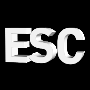 ESC, エスケープ, 3D - 高解像度3Dイメージ、グラフ、白背景、イラスト、ボタンなどすべて無料・会員登録必要なし・商業用利用可能