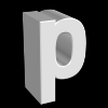 p, символ, Алфавит - Please click to download the original image file.