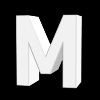 M, символ, Алфавит - Please click to download the original image file.