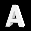 A, Character, Alphabet - Please click to download the original image file.