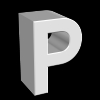 P, Character, Alphabet - Please click to download the original image file.