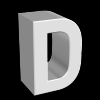 D, Charakter, Alphabet - Please click to download the original image file.