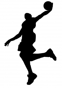 Silhouette, Basketball-Spieler, Mann - High quality royalty free images resources for commercial and personal uses. No payment, No sign up.