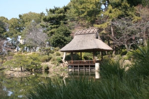 日本庭園, 縮景園, 広島 - 高解像度3Dイメージ、グラフ、白背景、イラスト、ボタンなどすべて無料・会員登録必要なし・商業用利用可能