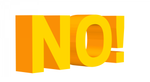 NO!, 3D, Yellow - High quality royalty free images resources for commercial and personal uses. No payment, No sign up.