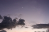 La puesta del sol, nubes, Púrpura - Please click to download the original image file.