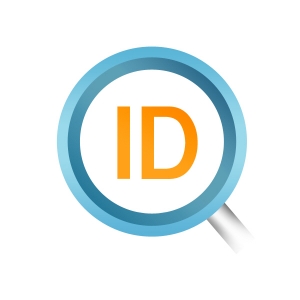 ID, サーチ, アイコン - 高解像度3Dイメージ、グラフ、白背景、イラスト、ボタンなどすべて無料・会員登録必要なし・商業用利用可能