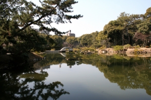 Hiroshima, Shukkeien, jardín japonés - High quality royalty free images resources for commercial and personal uses. No payment, No sign up.