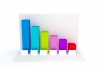 Vertical bar graph, Decrease, Business - Please click to download the original image file.