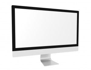 Apple style big size monitor, Display, LCD - High quality royalty free images resources for commercial and personal uses. No payment, No sign up.