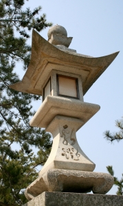 A stone lantern, Miyajima, Hiroshima - High quality royalty free images resources for commercial and personal uses. No payment, No sign up.