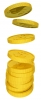 Golden Coins,  Currency,  USA Dollar - Please click to download the original image file.