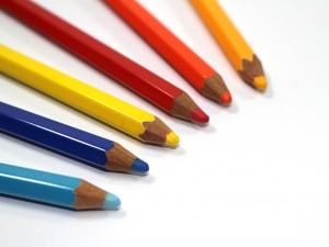 Color pencil, Orange, Blue - High quality royalty free images resources for commercial and personal uses. No payment, No sign up.