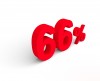 66%, Prozent, Verkauf - Please click to download the original image file.