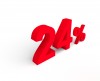 24%, Percent, Sale - Please click to download the original image file.