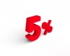 5%, Prozent, Verkauf - Please click to download the original image file.