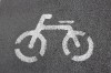 Fahrradstraße, Logo, Kennzeichen - Please click to download the original image file.