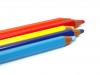 Цветной карандаш, оранжевый, синий - Please click to download the original image file.