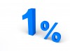 1%, Per cento, Vendita - Please click to download the original image file.