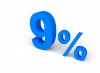 9%, 퍼센트, 세일 - 고해상도 원본 파일을 다운로드 하려면 클릭하세요.