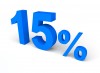 15%, パーセント, 販売 - 高解像度・大きいサイズのイメージをダウンロードするためにはクリックして下さい。