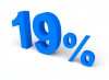19%, 퍼센트, 세일 - 고해상도 원본 파일을 다운로드 하려면 클릭하세요.