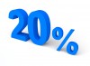 20%, Per cento, Vendita - Please click to download the original image file.