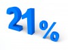 21%, 퍼센트, 세일 - 고해상도 원본 파일을 다운로드 하려면 클릭하세요.