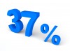 37%, パーセント, 販売 - 高解像度・大きいサイズのイメージをダウンロードするためにはクリックして下さい。