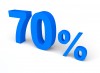 70%, 퍼센트, 세일 - 고해상도 원본 파일을 다운로드 하려면 클릭하세요.